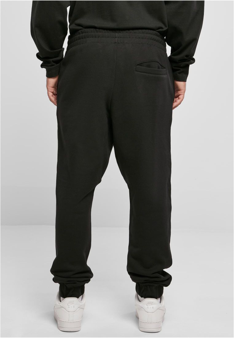 BY245_Mw2-00007 Black sweatpants with print - Image 2