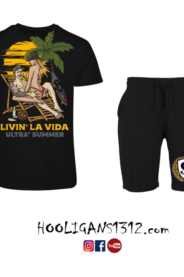 Black T-Shirt with Print
