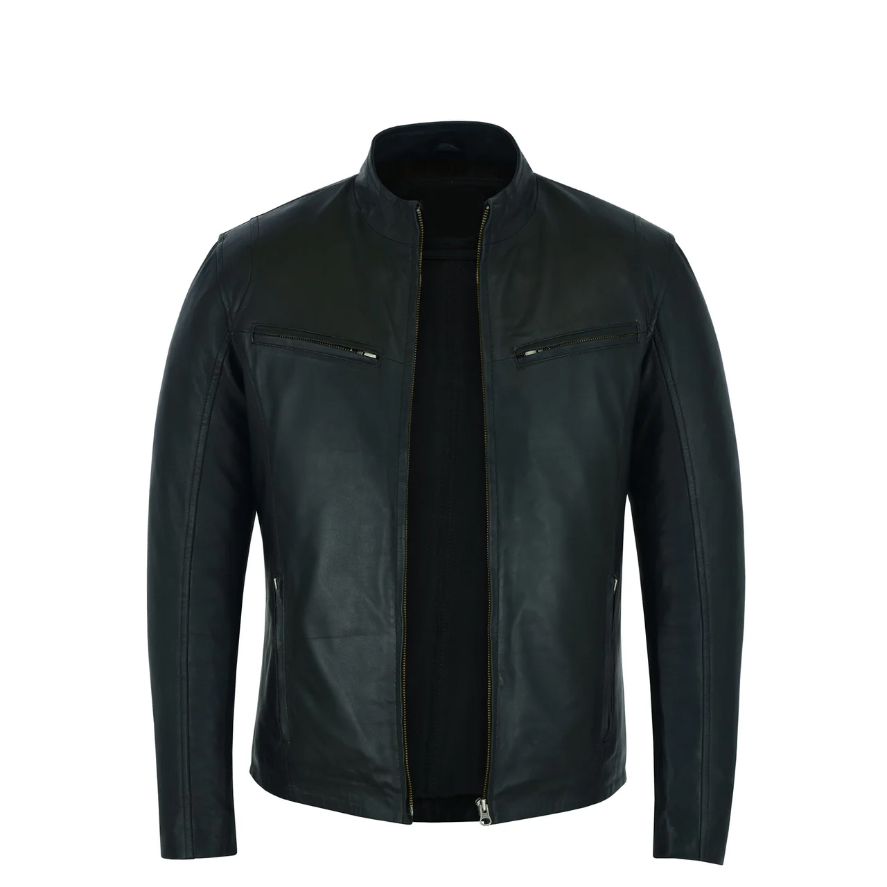 1 Men's Biker Jacket "Hooper" - Image 1